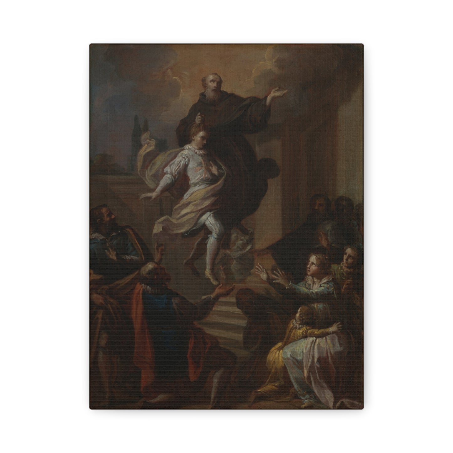 A Miracle of Saint Joseph of Cupertino, Placido Costanzi (1750)