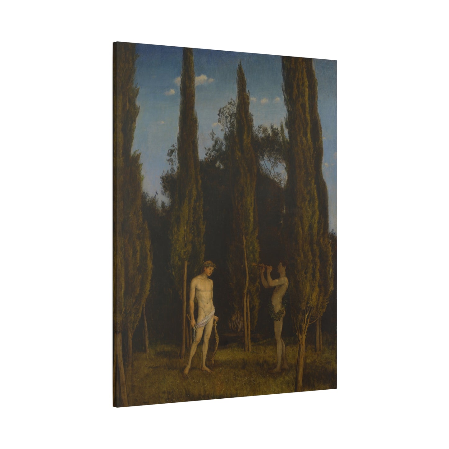 Apollo and Marsyas, Hans Thoma (1888)