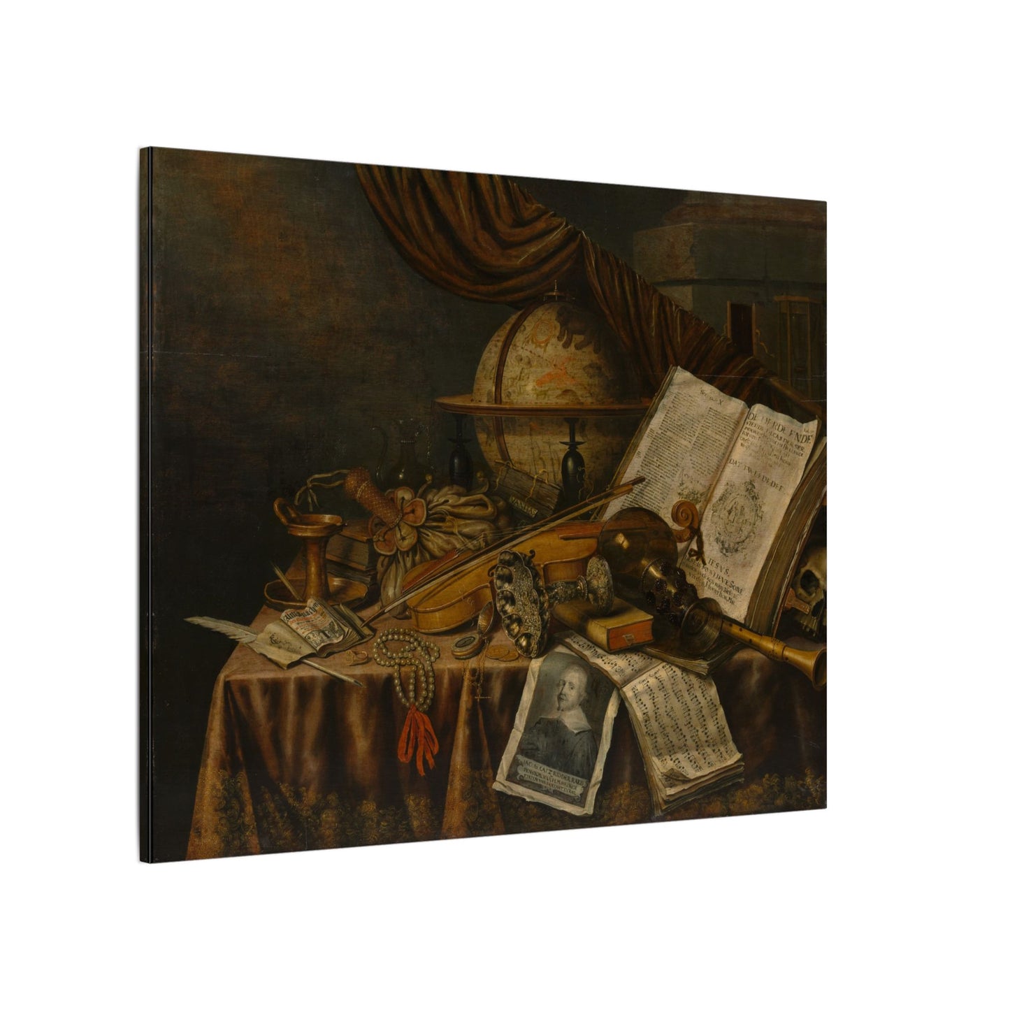 Vanitas Still Life, Edwaert Collier (c. 1662)