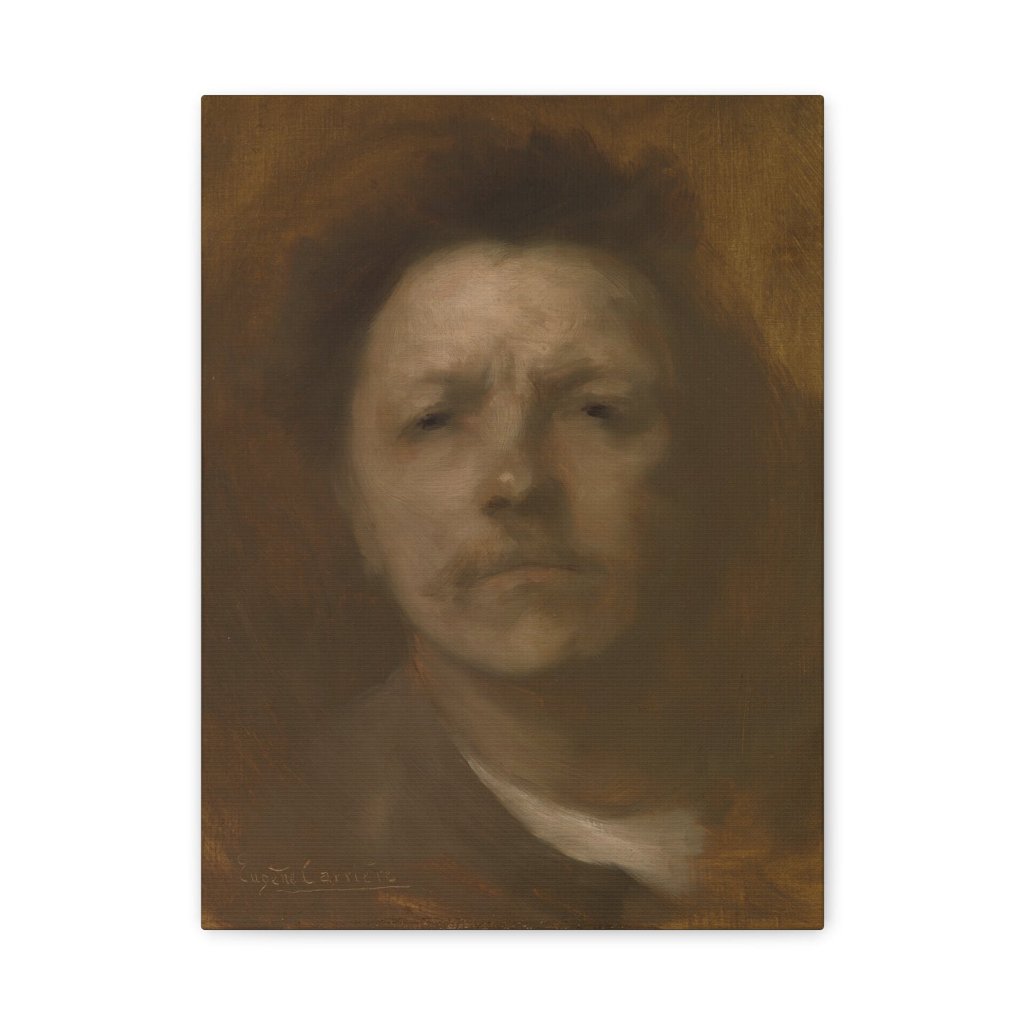 Self-Portrait, Eugène Carrière (c. 1893)
