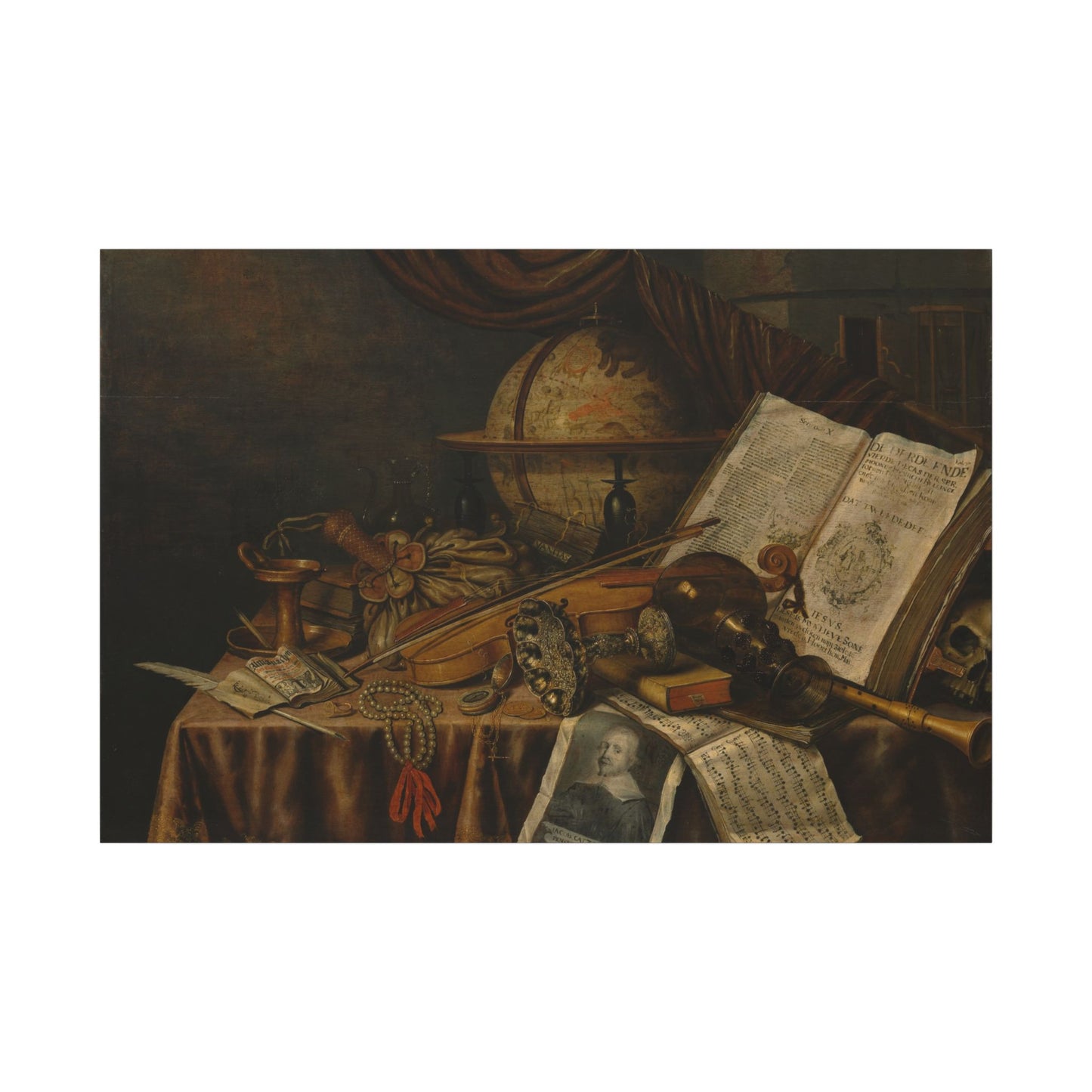 Vanitas Still Life, Edwaert Collier (c. 1662)