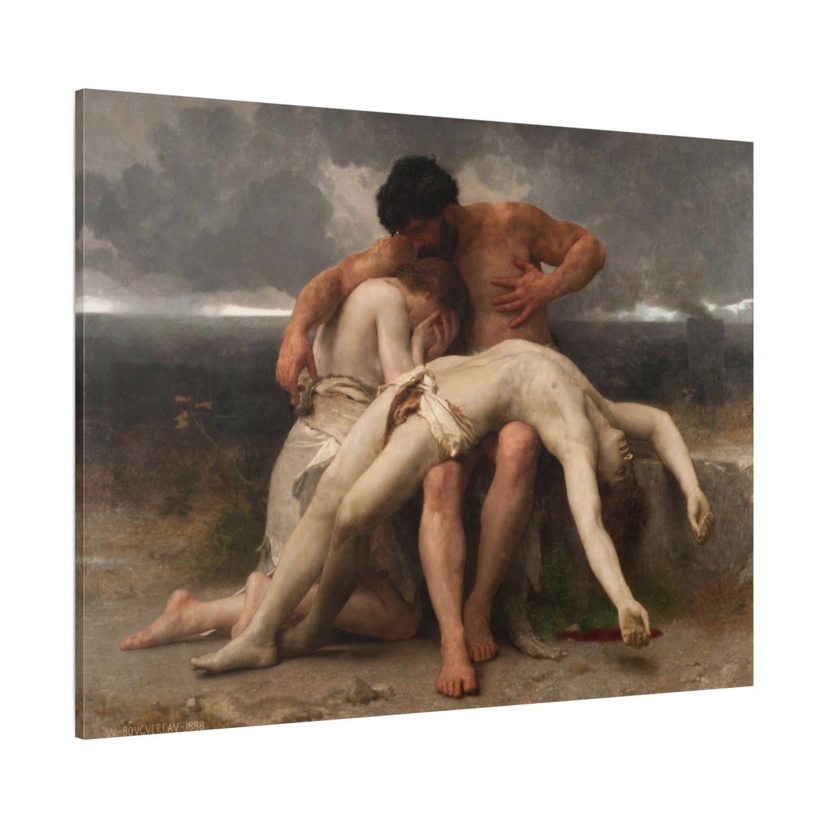 The First Mourning, William-Adolphe Bouguereau (c. 1888)