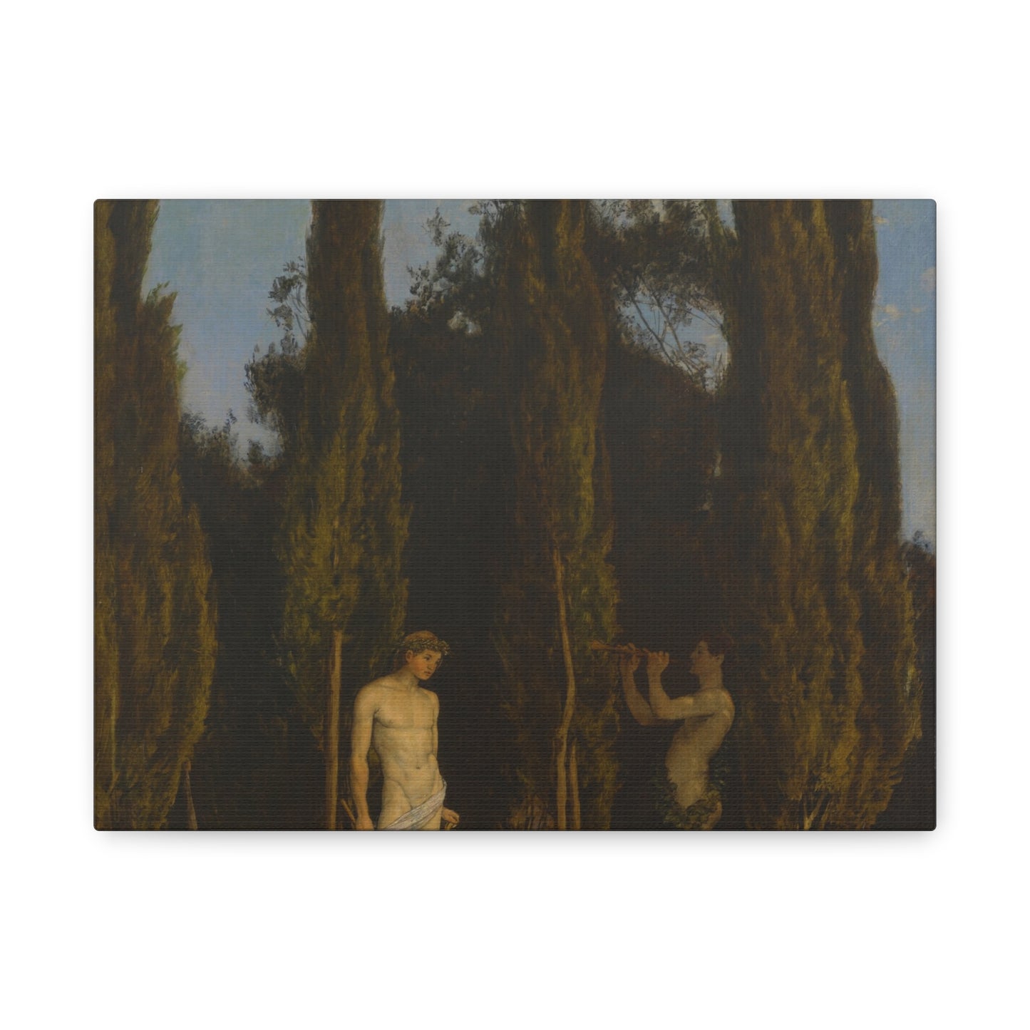 Apollo and Marsyas, Hans Thoma (c. 1888)