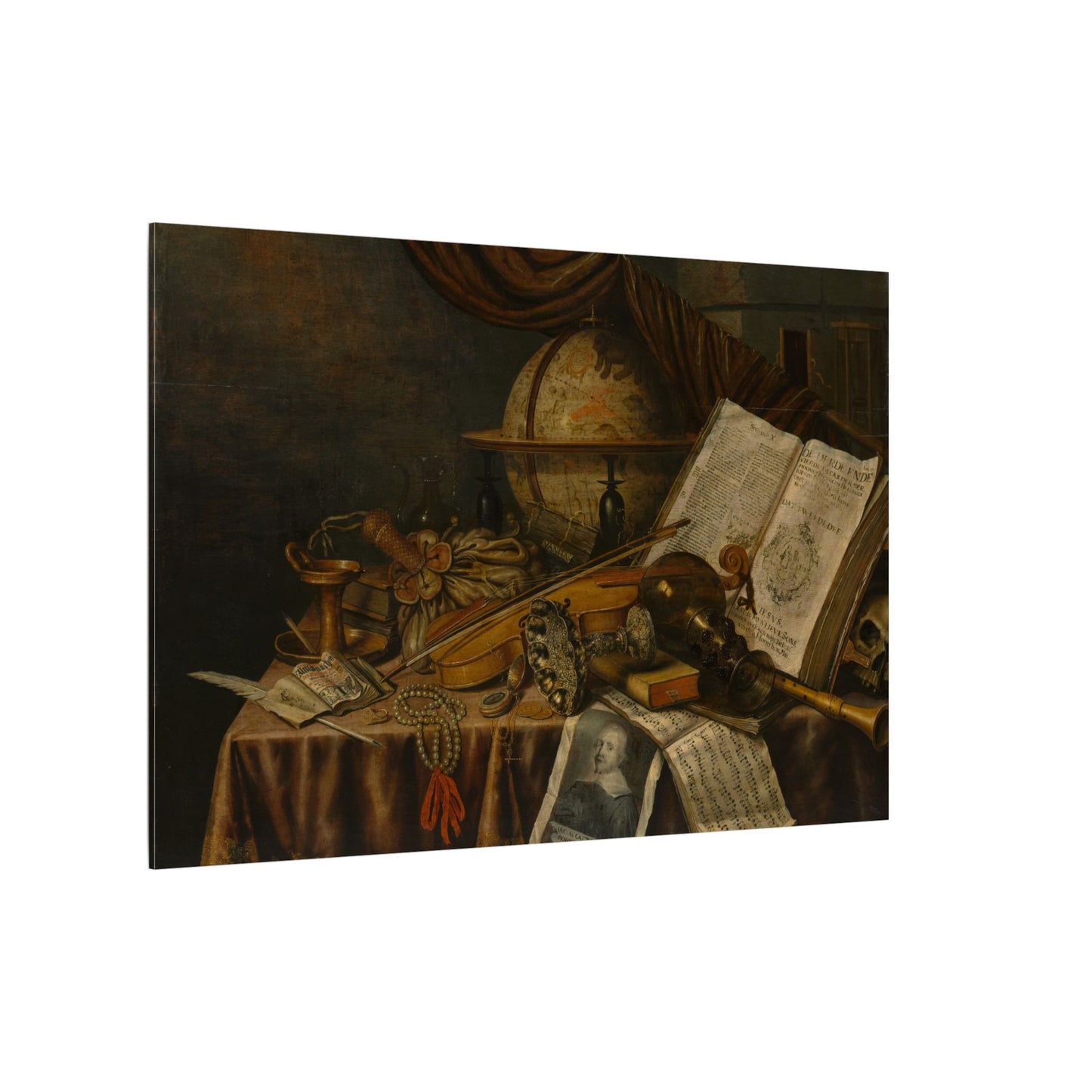 Vanitas Still Life, Edwaert Collier (c. 1662)