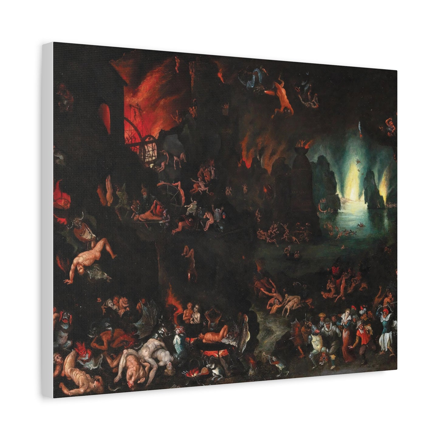 A Scene of Hell, Jan Brueghel the Elder (c. 1600–1625)
