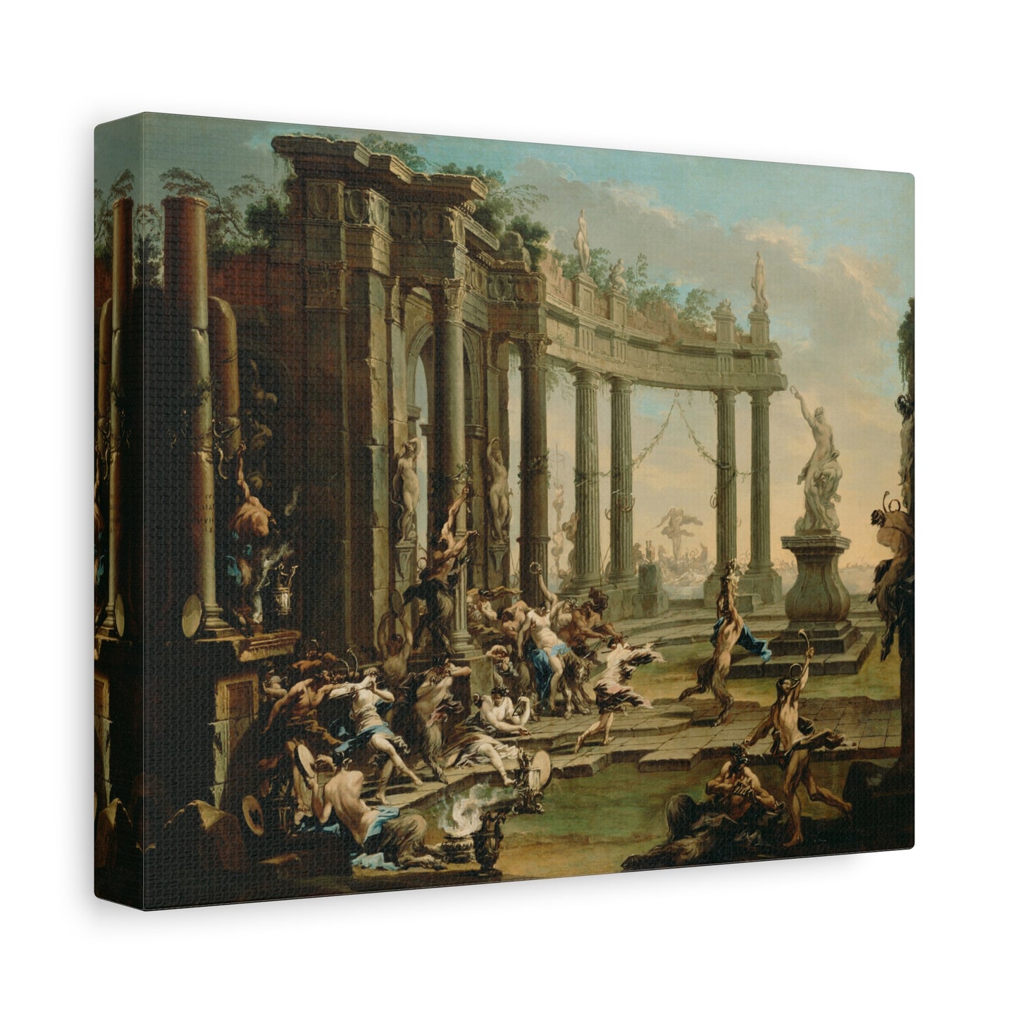 Bacchanale, Alessandro Magnasco (c. 1720–1730)
