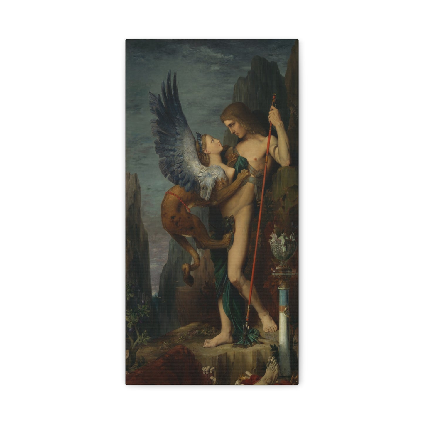 Oedipus and the Sphinx, Gustave Moreau (1864)