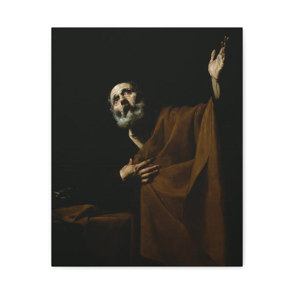 Penitent Saint Peter Jusepe de Ribera, (1628-1632)