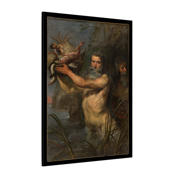 Two Tritons at the Feast of Acheloüs, Attributed to Anthony van Dyck and Frans Snyders (c. 17th century)