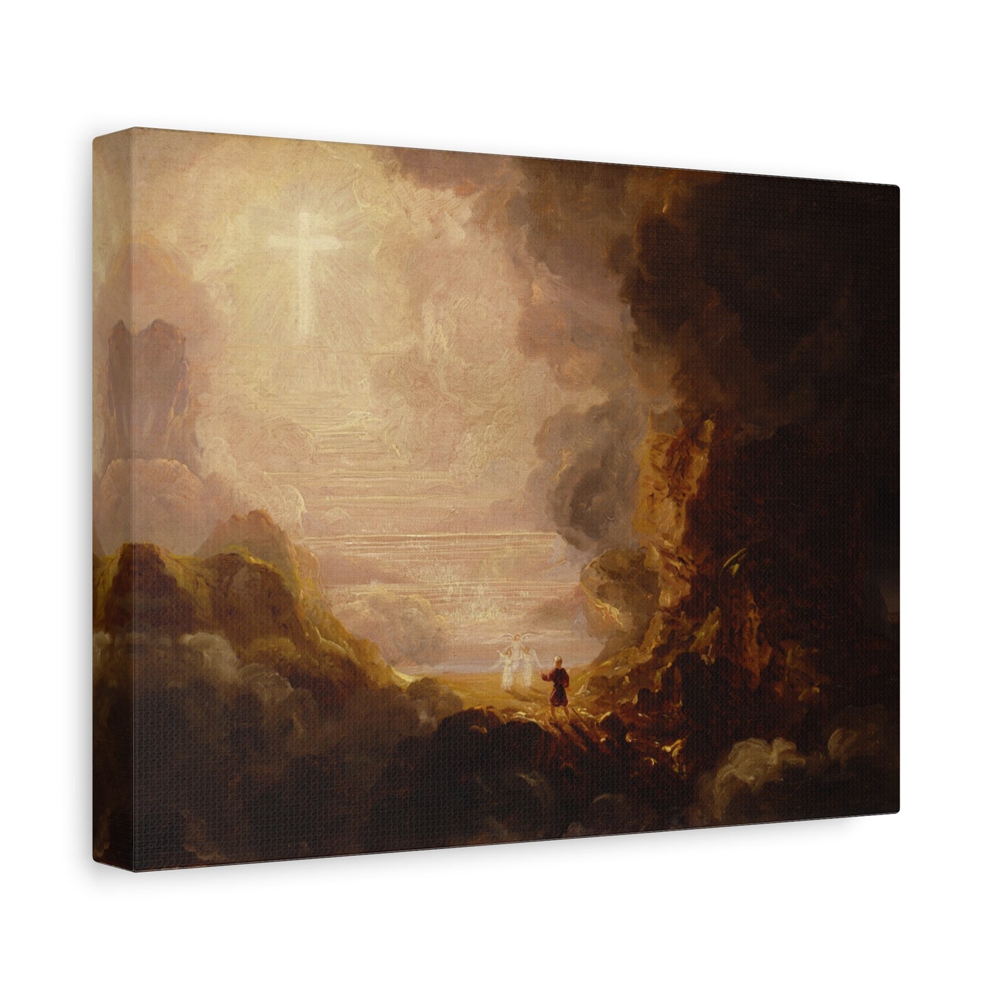 The Pilgrim of the Cross at the End of His Journey, Thomas Cole (c. 1846-1848)