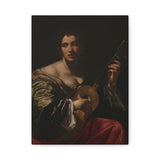Woman Playing a Guitar, Simon Vouet (c. 1618)