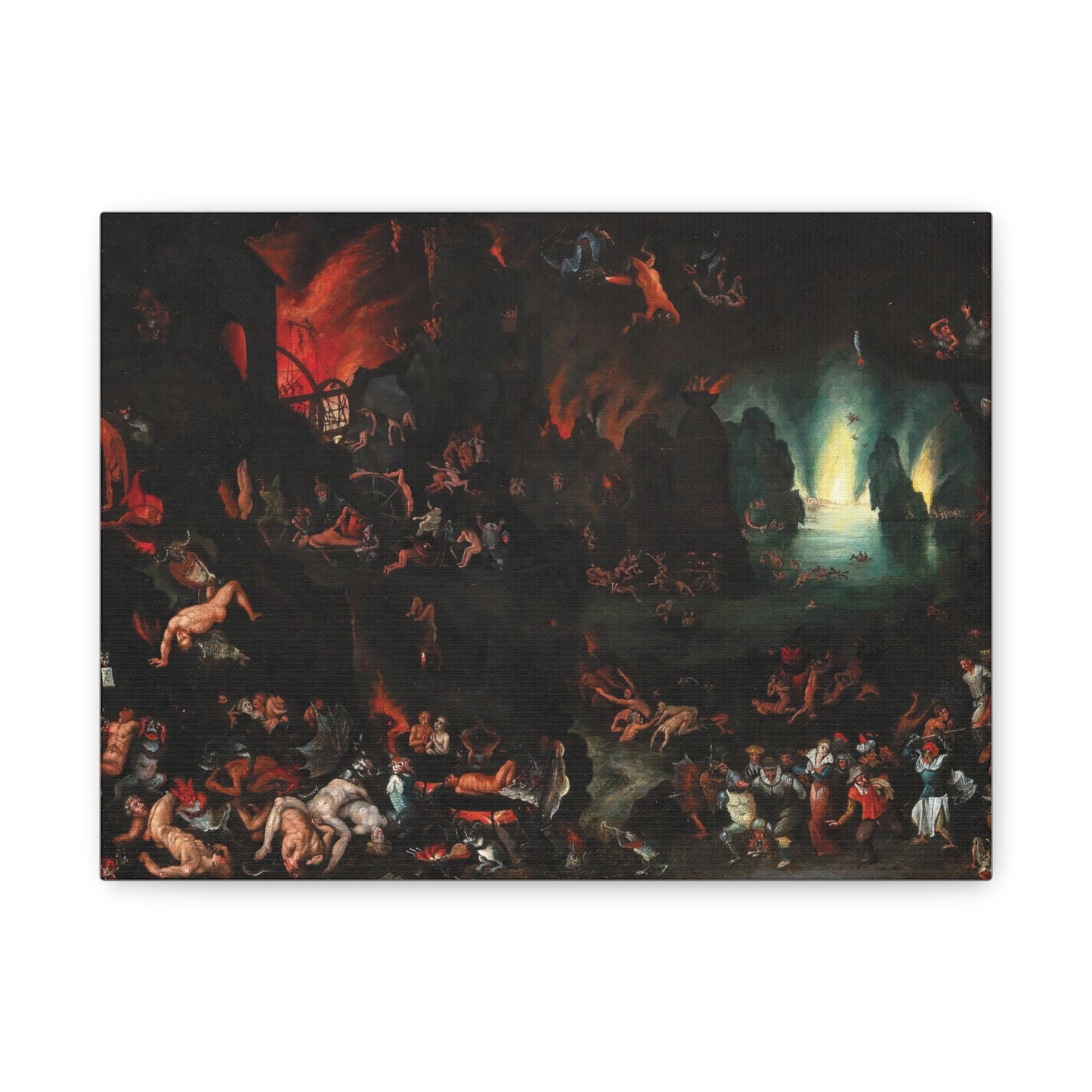 A Scene of Hell, Jan Brueghel the Elder (c. 1600–1625)