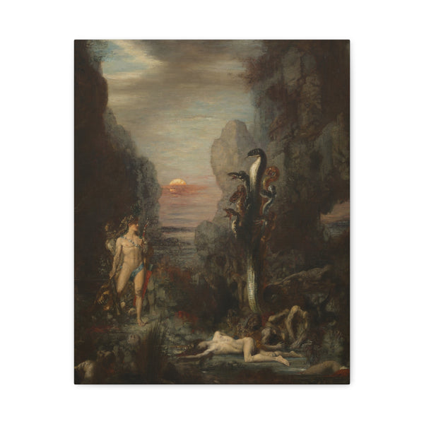 Hercules and the Lernaean Hydra, Gustave Moreau (1875–76)