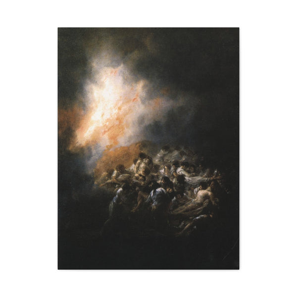 Fire at Night, Francisco Goya (1793-1794)