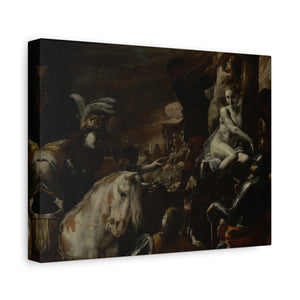Clorinda Rescuing Sofronia and Olindo, Mattia Preti (c. 1660)