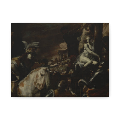Clorinda Rescuing Sofronia and Olindo, Mattia Preti (c. 1660)