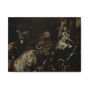 Clorinda Rescuing Sofronia and Olindo, Mattia Preti (c. 1660)