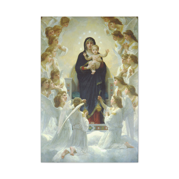 The Virgin With Angels, William-Adolphe Bouguereau (1900)