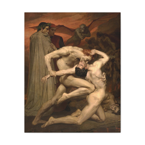 Dante and Virgil in Hell, William-Adolphe Bouguereau (1850)