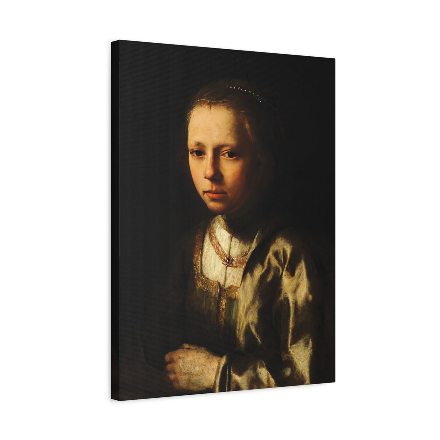Young Girl, Gerrit Willemsz Horst (n.d.)