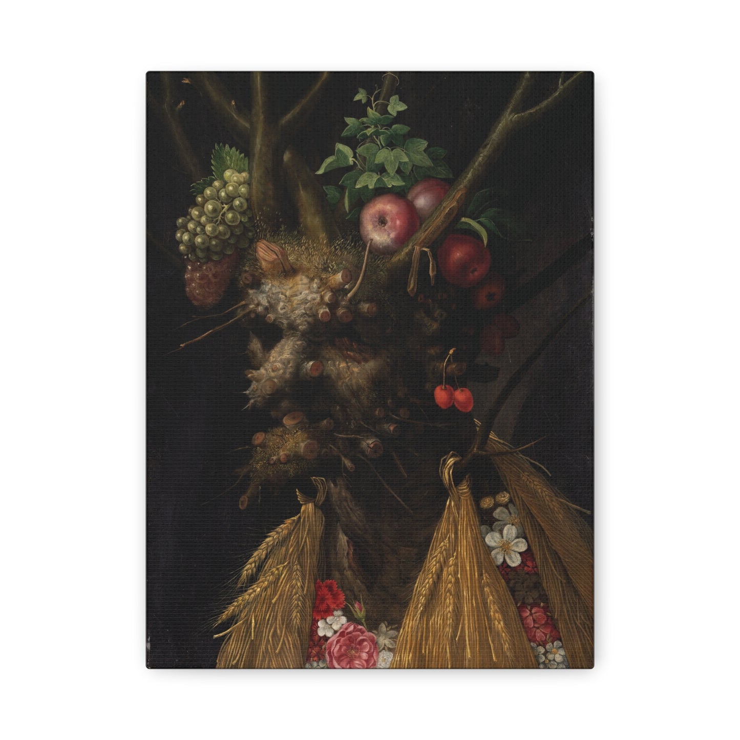 Four Seasons in One Head, Giuseppe Arcimboldo (c.1590)