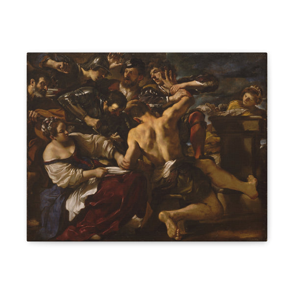 Samson Captured by the Philistines, Guernico (Giovanni Francesco Barbieri) (1619)