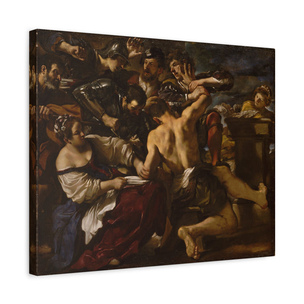 Samson Captured by the Philistines, Guernico (Giovanni Francesco Barbieri) (1619)