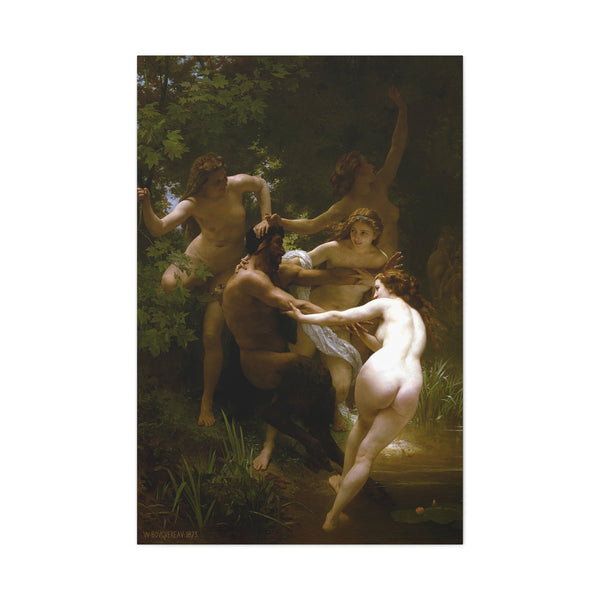 Nymphs and Satyr, William-Adolphe Bouguereau (1873)