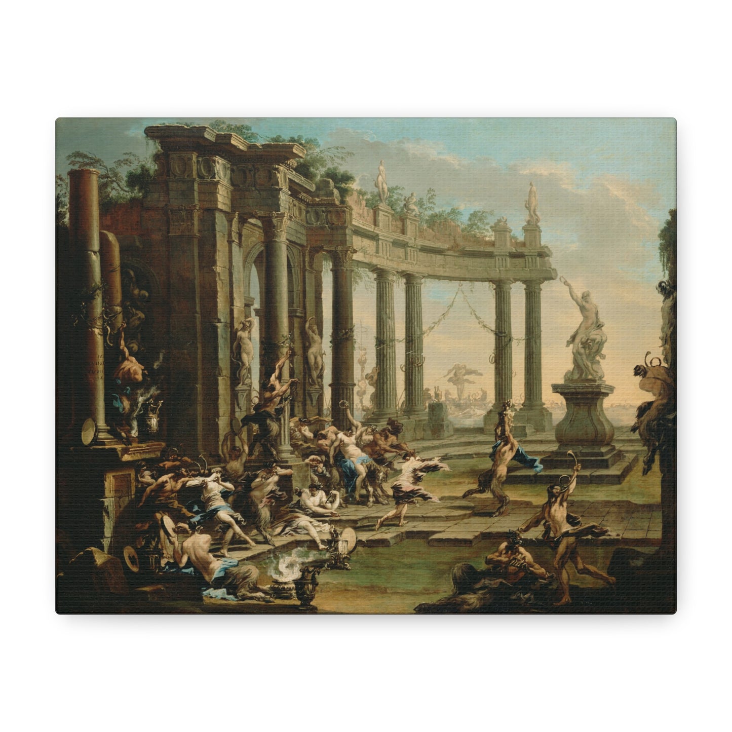 Bacchanale, Alessandro Magnasco (c. 1720–1730)