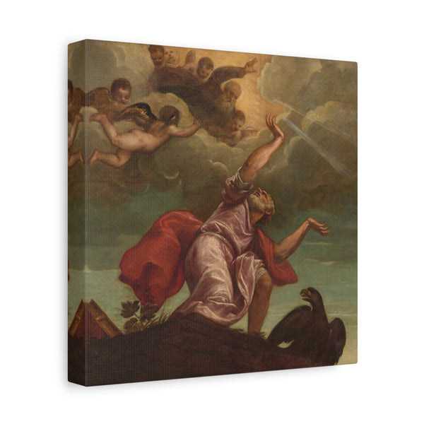 Saint John the Evangelist on Patmos, Titian (c. 1553-1555)