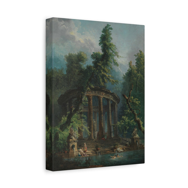 The Bathing Pool, Hubert Robert (1777-79)