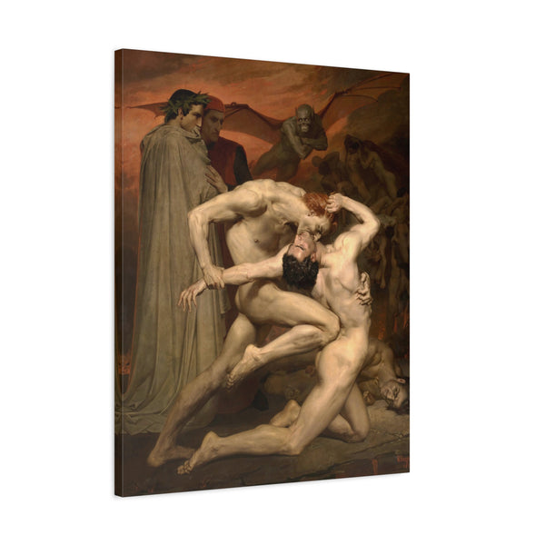 Dante and Virgil in Hell, William-Adolphe Bouguereau (1850)