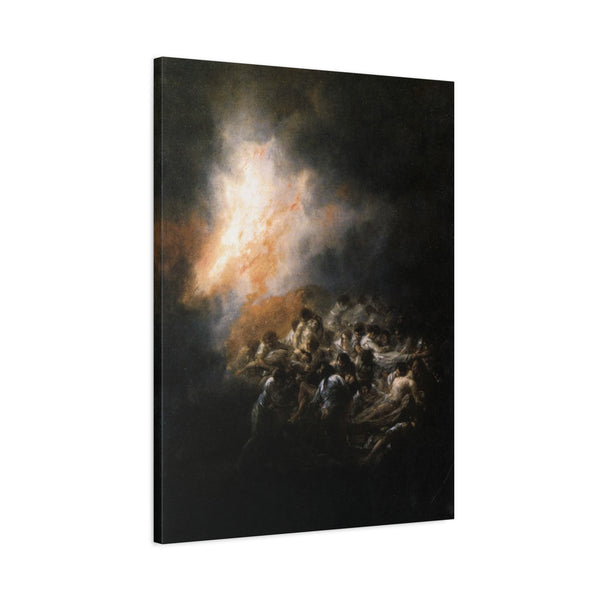 Fire at Night, Francisco Goya (1793-1794)