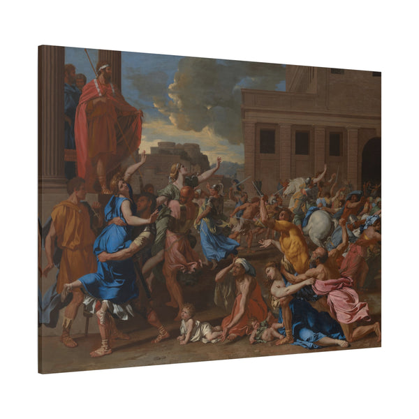 The Abduction of the Sabine Women, Nicolas Poussin (c. 1633–1634)