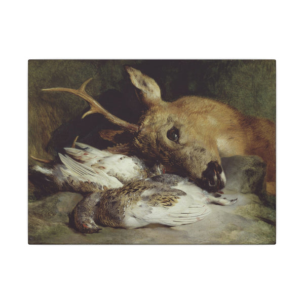 Head of a Roebuck and Two Ptarmigan, Sir Edwin Henry Landseer (c. 1830)