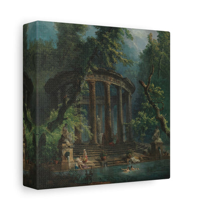 The Bathing Pool, Hubert Robert (c. 1777–79) | Mini Series
