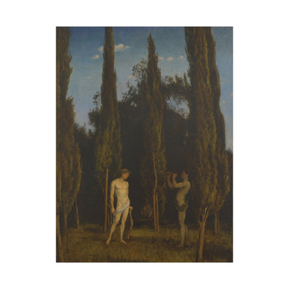 Apollo and Marsyas, Hans Thoma (1888)