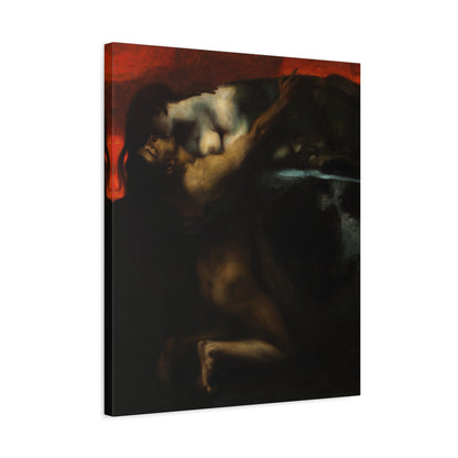 The Kiss of the Sphinx, Franz von Stuck (1895)