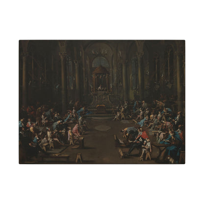 Interior of a Synagogue, Alessandro Magnasco (c.1725)