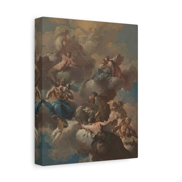 Sketch for a Ceiling Fresco, Giovanni Domenico Ferretti (c. 1740)