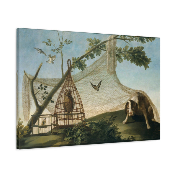 Hunting With a Decoy, Francisco Goya (1775)