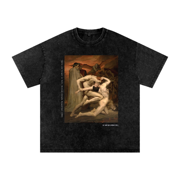 Dante and Virgil in Hell, Bouguereau T-Shirt