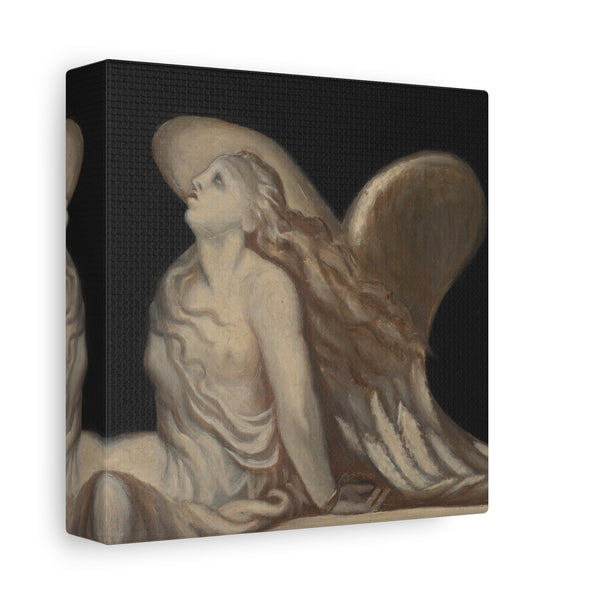 Untitled (Angel), Annie Cauley (1875) | 6x6" Mini Series