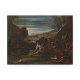 Alexander the Great Rescued from the River Cydnus, Pietro Testa (c. 1650)