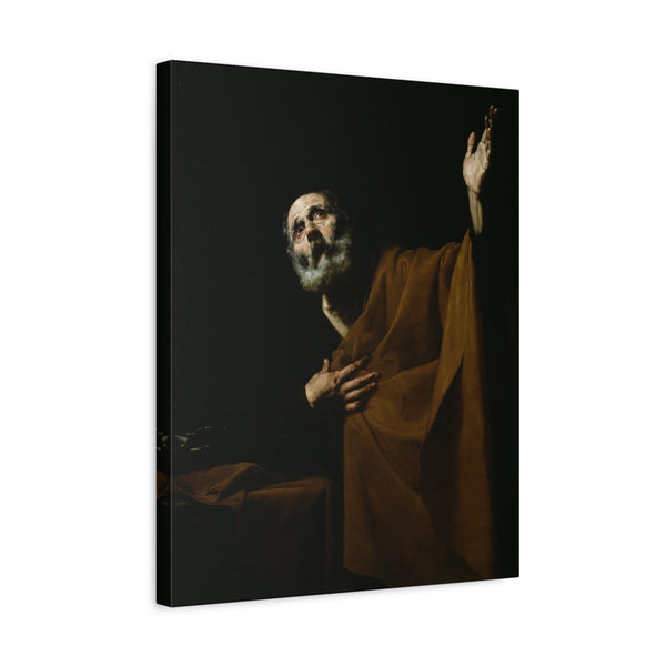Penitent Saint Peter Jusepe de Ribera, (1628-1632)