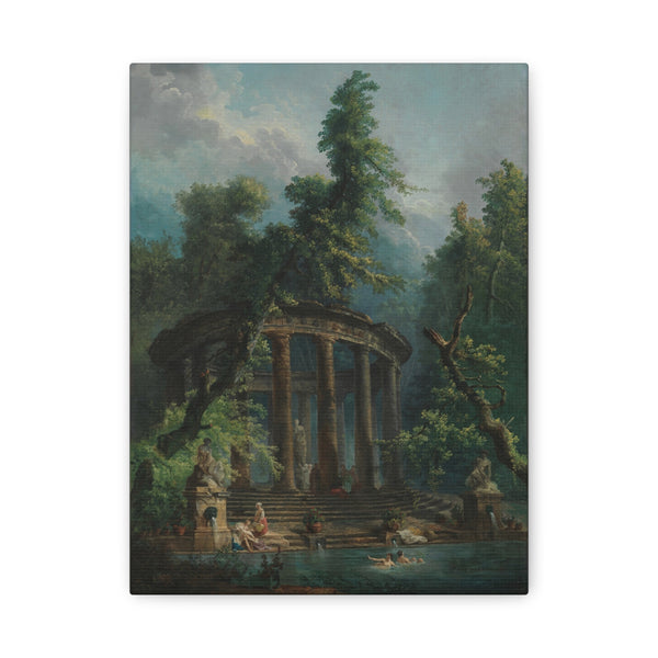 The Bathing Pool, Hubert Robert (1777-79)
