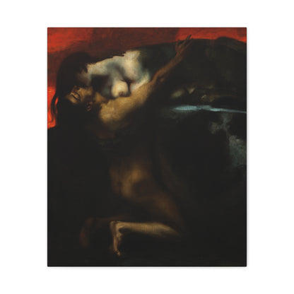 The Kiss of the Sphinx, Franz von Stuck (1895)