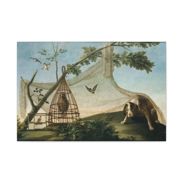 Hunting With a Decoy, Francisco Goya (1775)