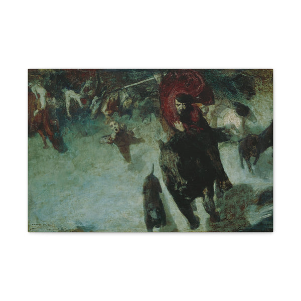 Wild Chase, Franz von Stuck (1889)